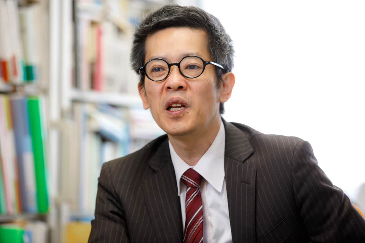 東京大学大学院総合文化研究科の瀬地山角教授 (c)HONOTA design