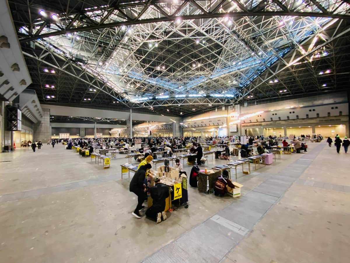 会場内の様子（画像：コミックマーケット準備会提供）