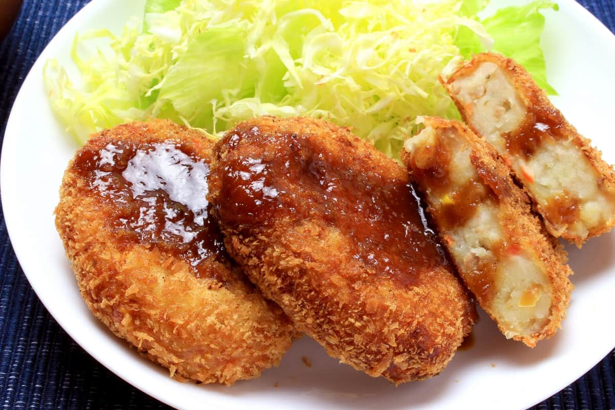 コロッケはおかずにならない？　辻ちゃん動画で論争勃発...「ご飯に合わない」「全然いける」