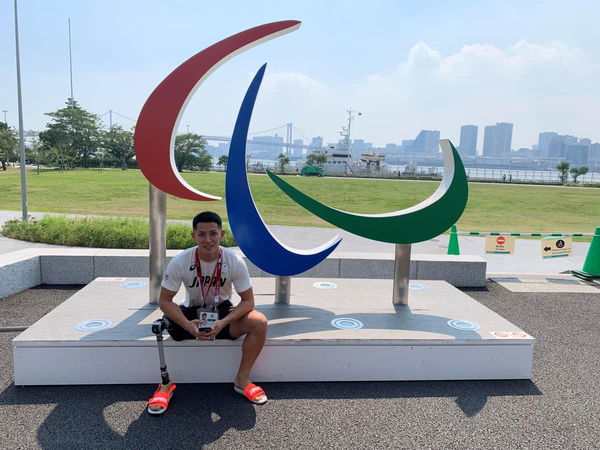 東京パラリンピックに出場した小須田潤太