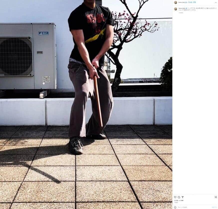 「完全にレスラー」「筋肉育ちすぎ」　賀来賢人、腕パンパンの最新ショットにファン驚き