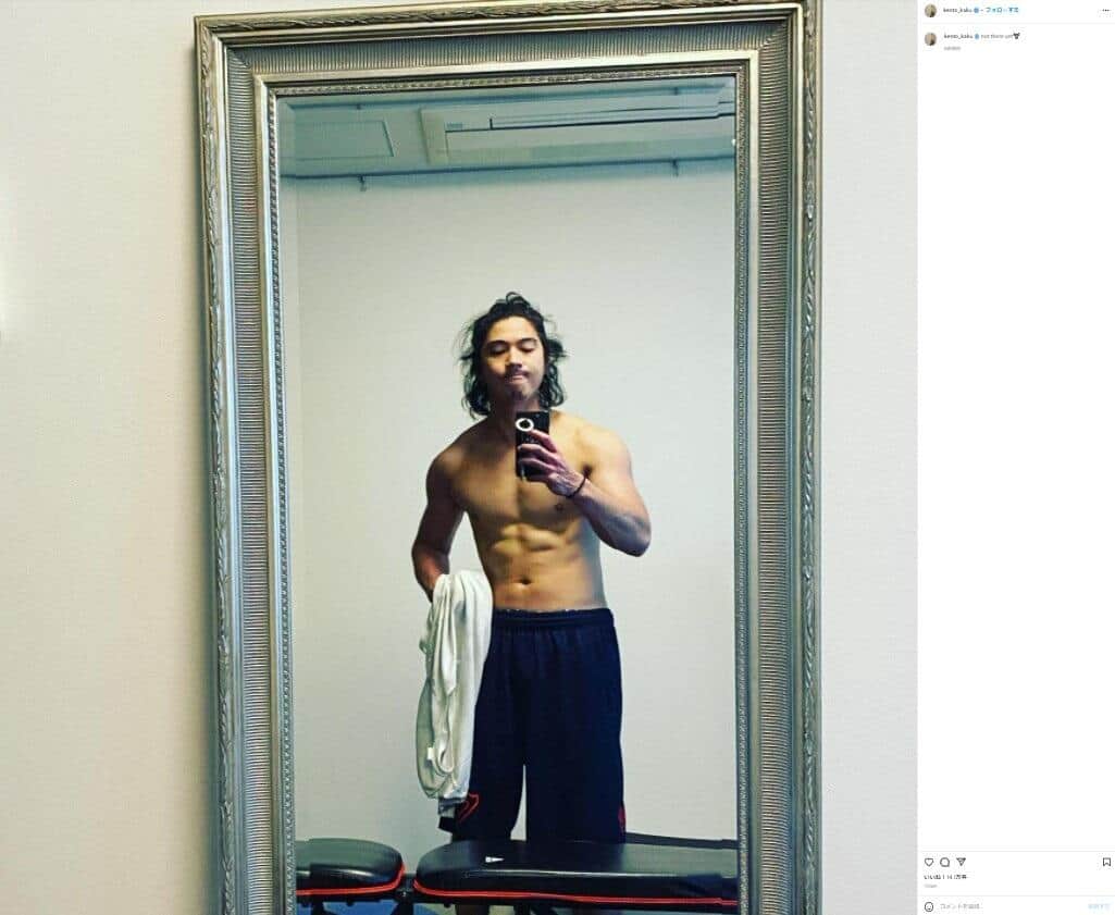 賀来賢人さんのインスタグラム（＠kento_kaku）より