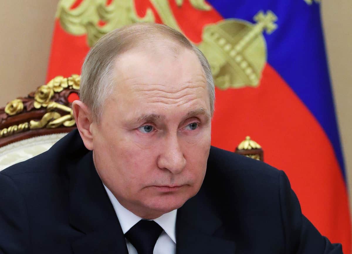 ロシアのプーチン大統領（写真：代表撮影/AP/アフロ）