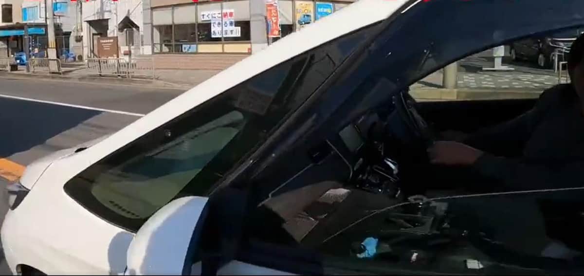 「てめえ！」と声を上げていた（Tsu＠kirisameBassさん投稿の動画から）