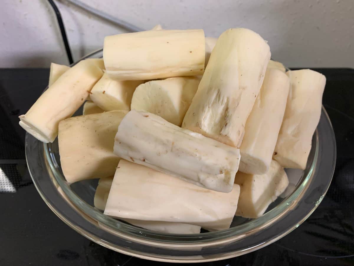 キャッサバのイモ