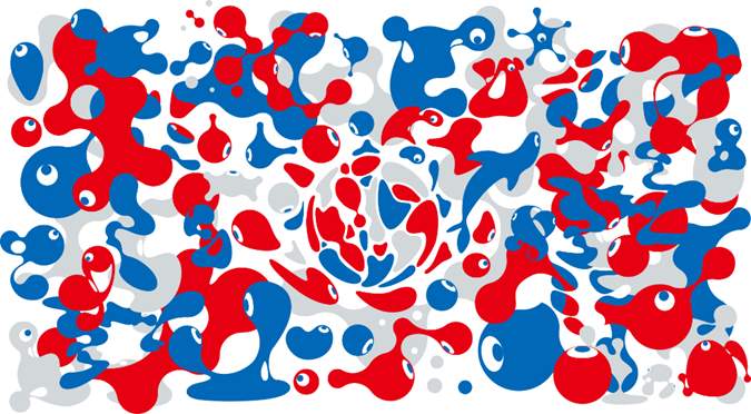 発表された新しいキービジュアル「EXPO 2025 Design System」