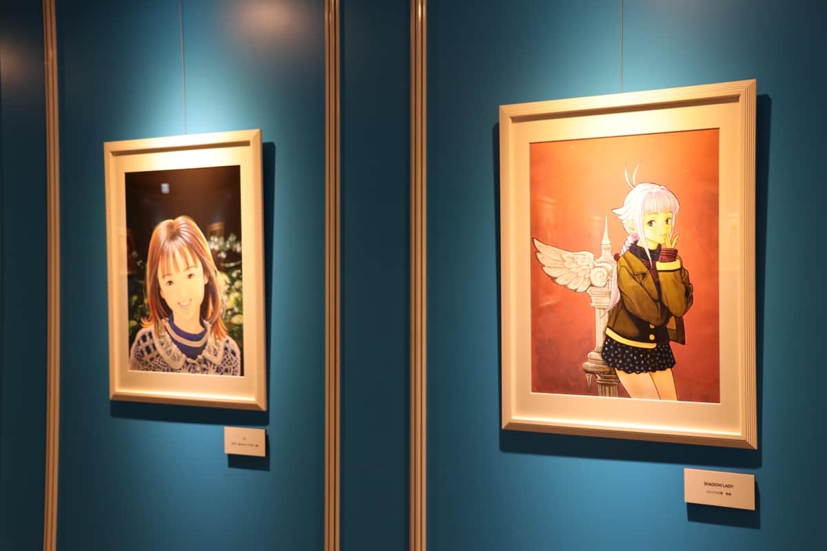 画風の変遷も鑑賞できる