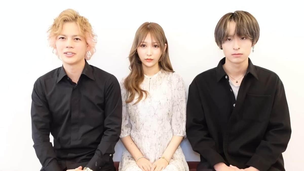 浦西ひかるさんの新恋人・春木開さん（左）が出演した謝罪動画。YouTubeチャンネル「おたひかチャンネル」の動画より