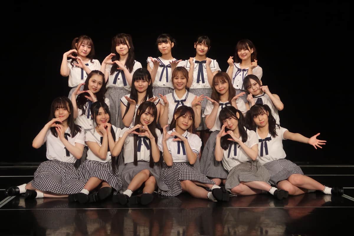 公演初日の夜公演後に出演メンバーは報道陣の取材に応じた