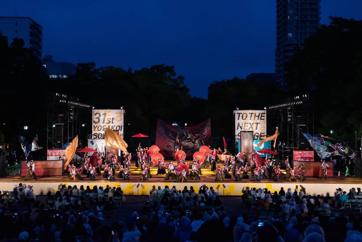 YOSAKOIソーラン祭りには18年に初参加し、新人賞・ファイナルステージ進出を果たしている