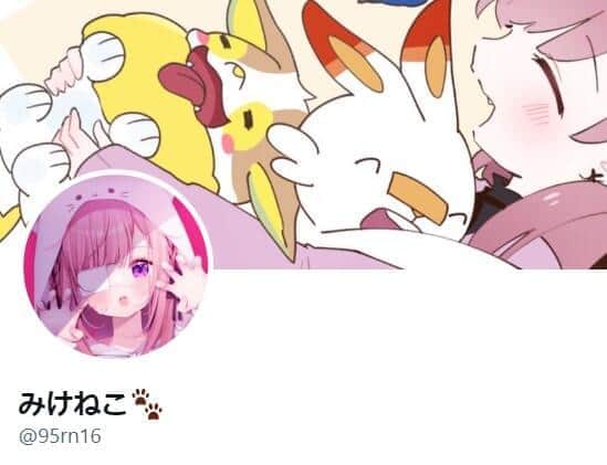 みけねこさんのツイッター（@95rn16）より