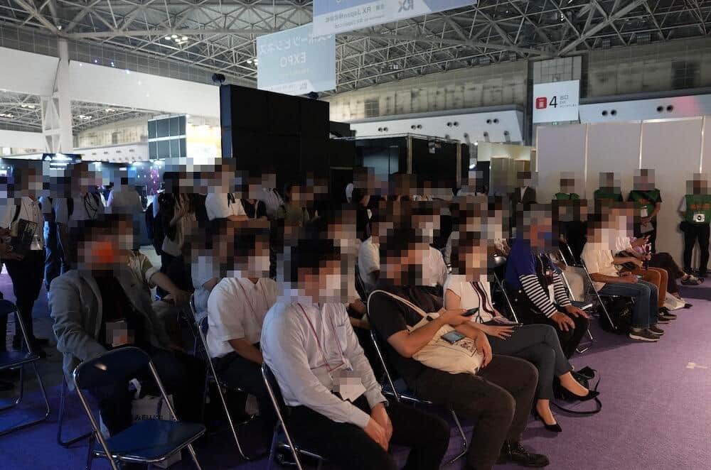 大会の観客席（写真提供：一般社団法人日本音響家協会）