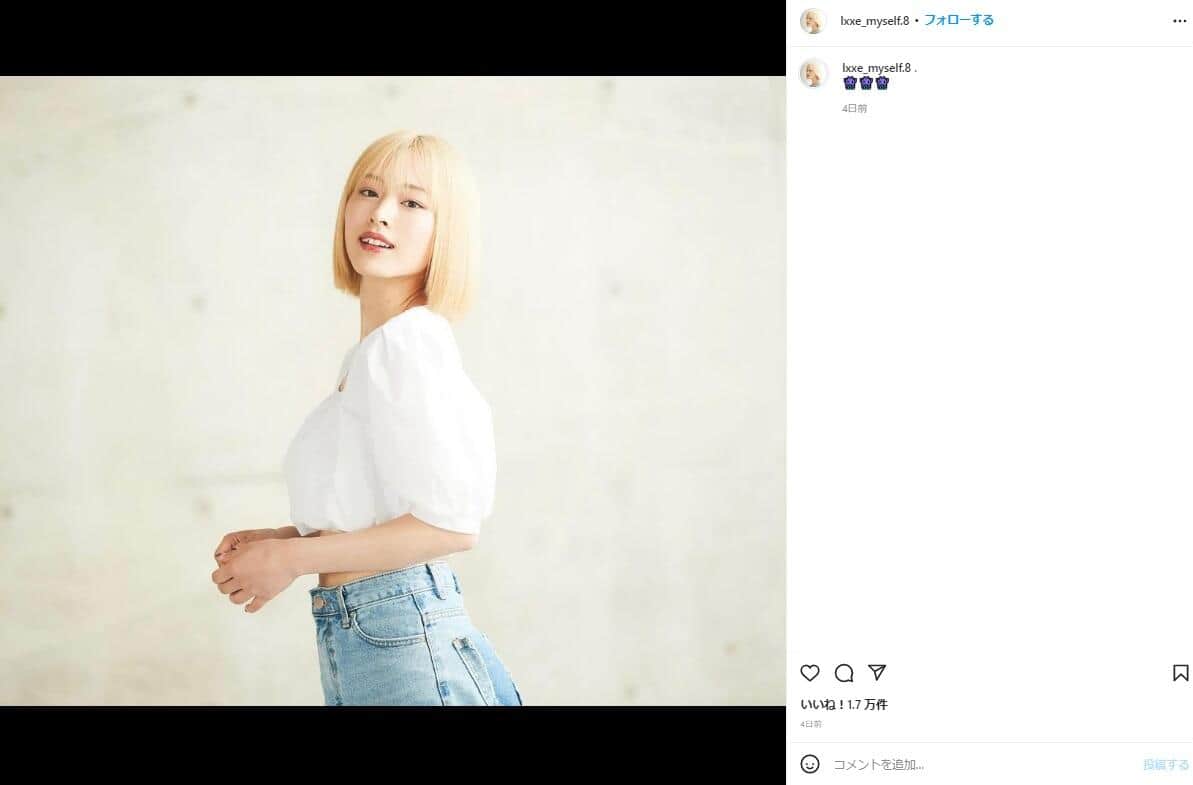 美月さんのインスタグラム（＠lxxe_myself.8）より