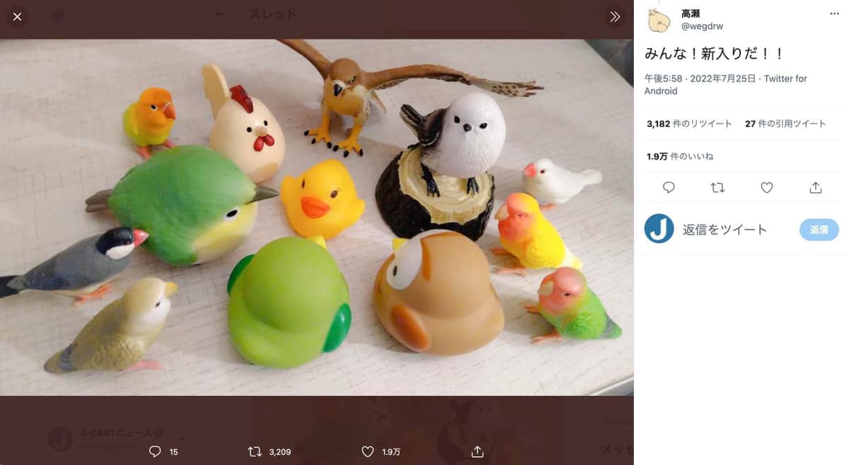 ツイッターユーザー・高瀬（＠wegdrw）さんの投稿より