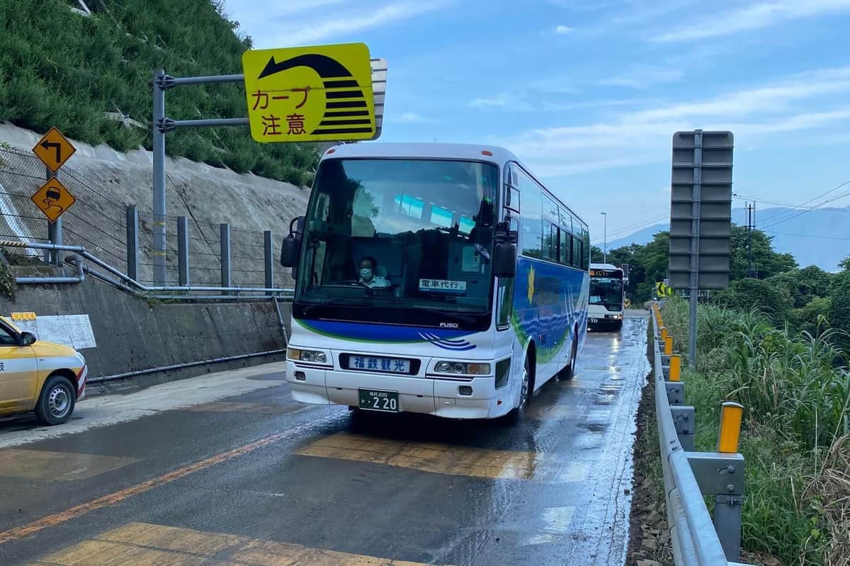 大雨影響で不通の北陸本線　代わりのバスはなぜ無料？運行の福井県に聞いた