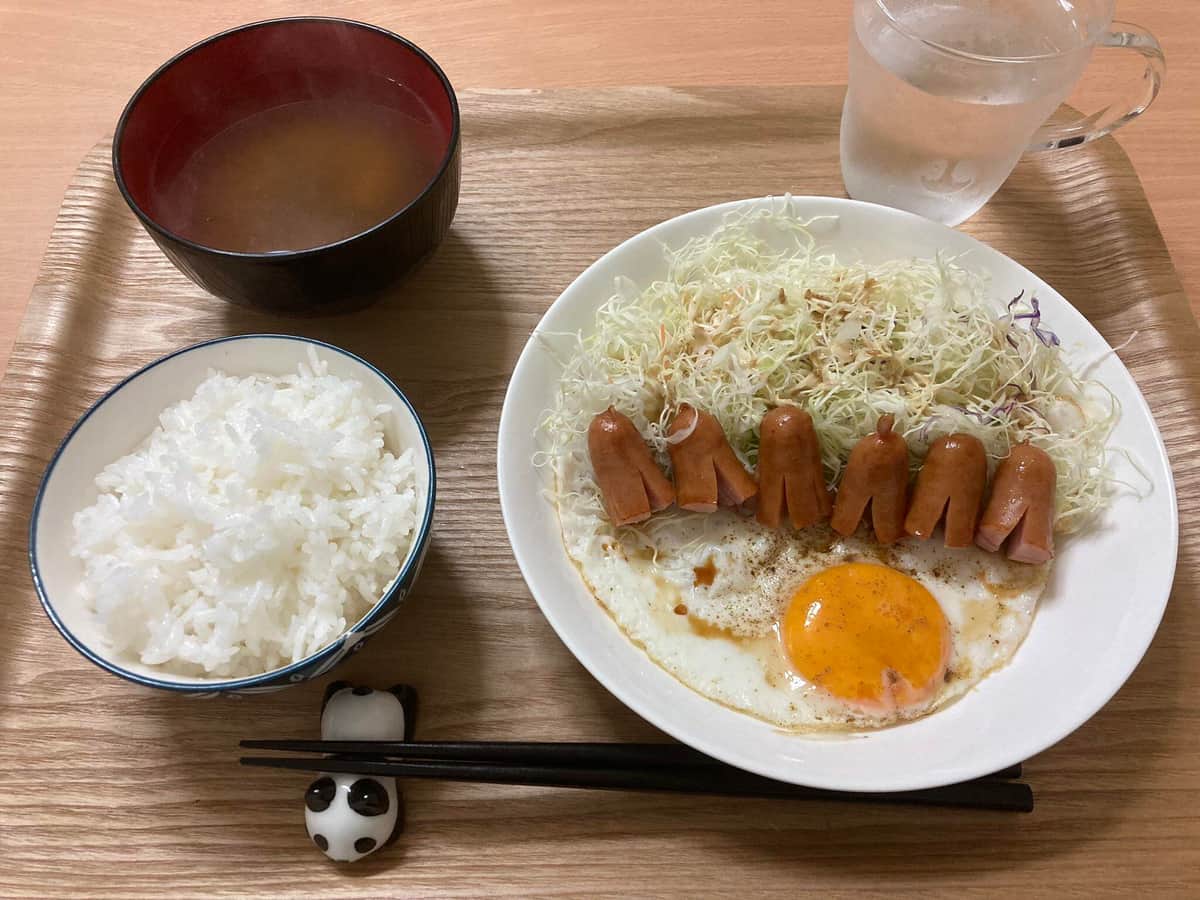 2021年10月19日のタコさん定食