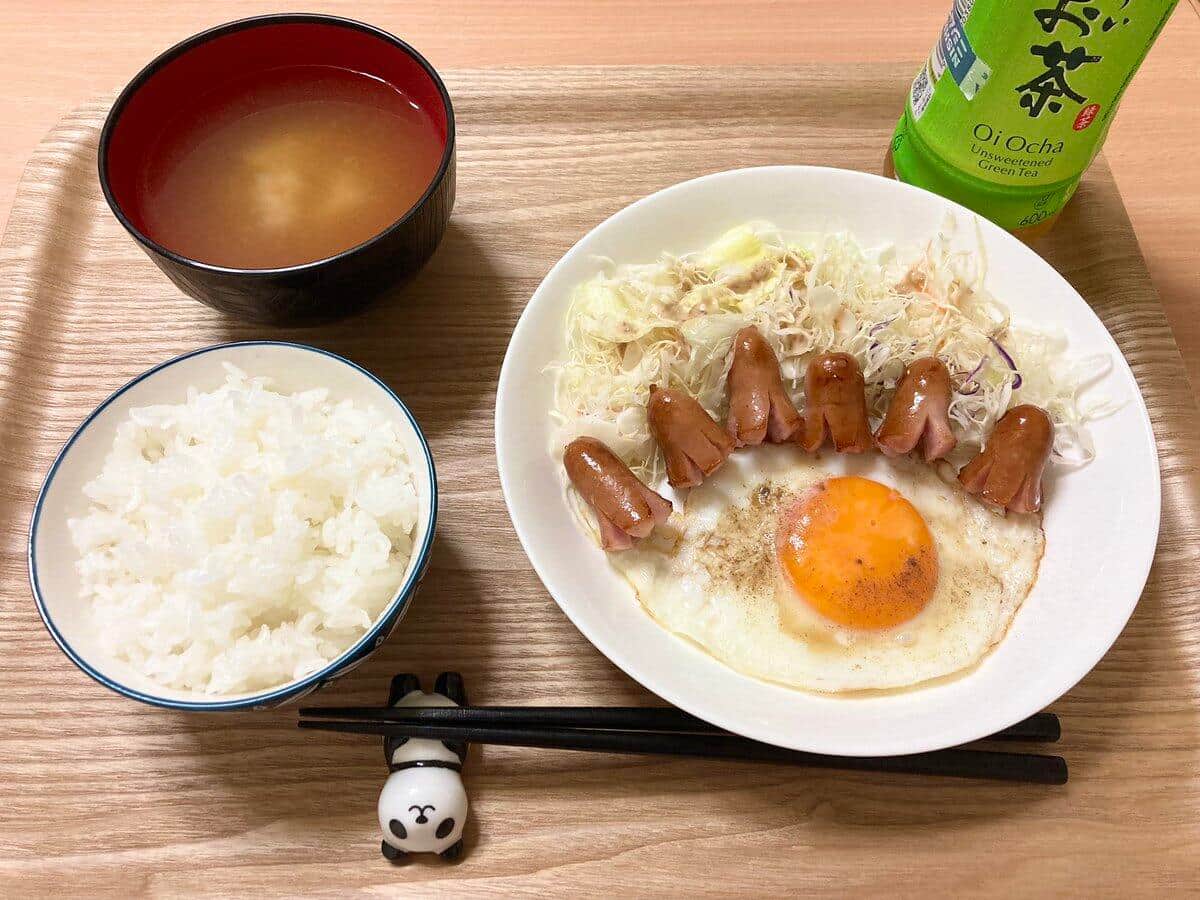 2021年6月30日のタコさん定食