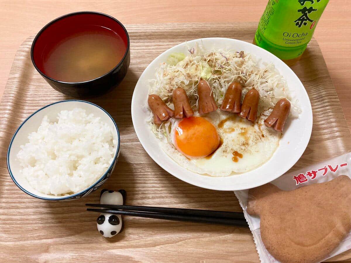 2021年7月1日のタコさん定食