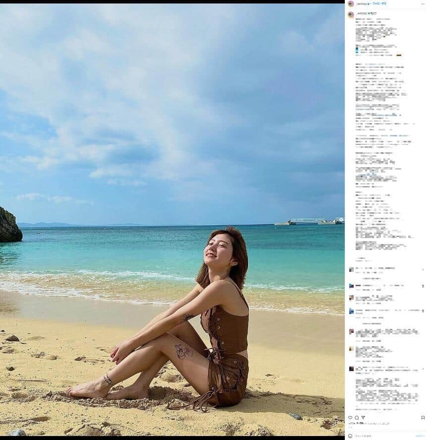 大塚愛里さんのインスタグラム（_19970502）より