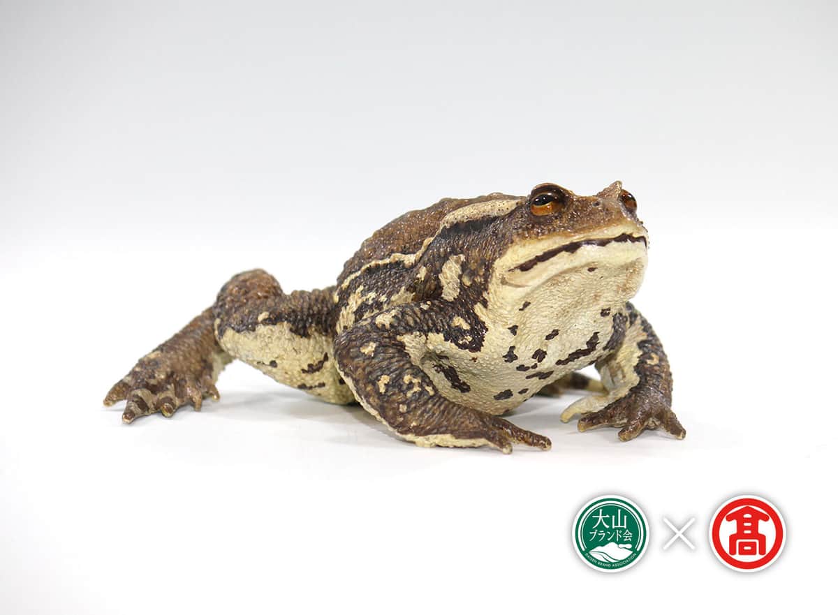 ニホンヒキガエルのレプリカ