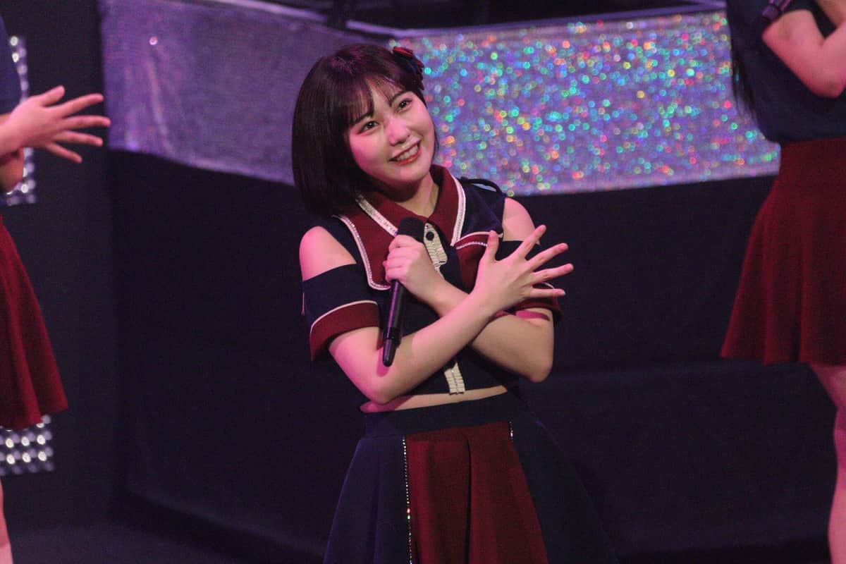 「ロマンティック病」でセンターを務めた3期生の田中美久さん