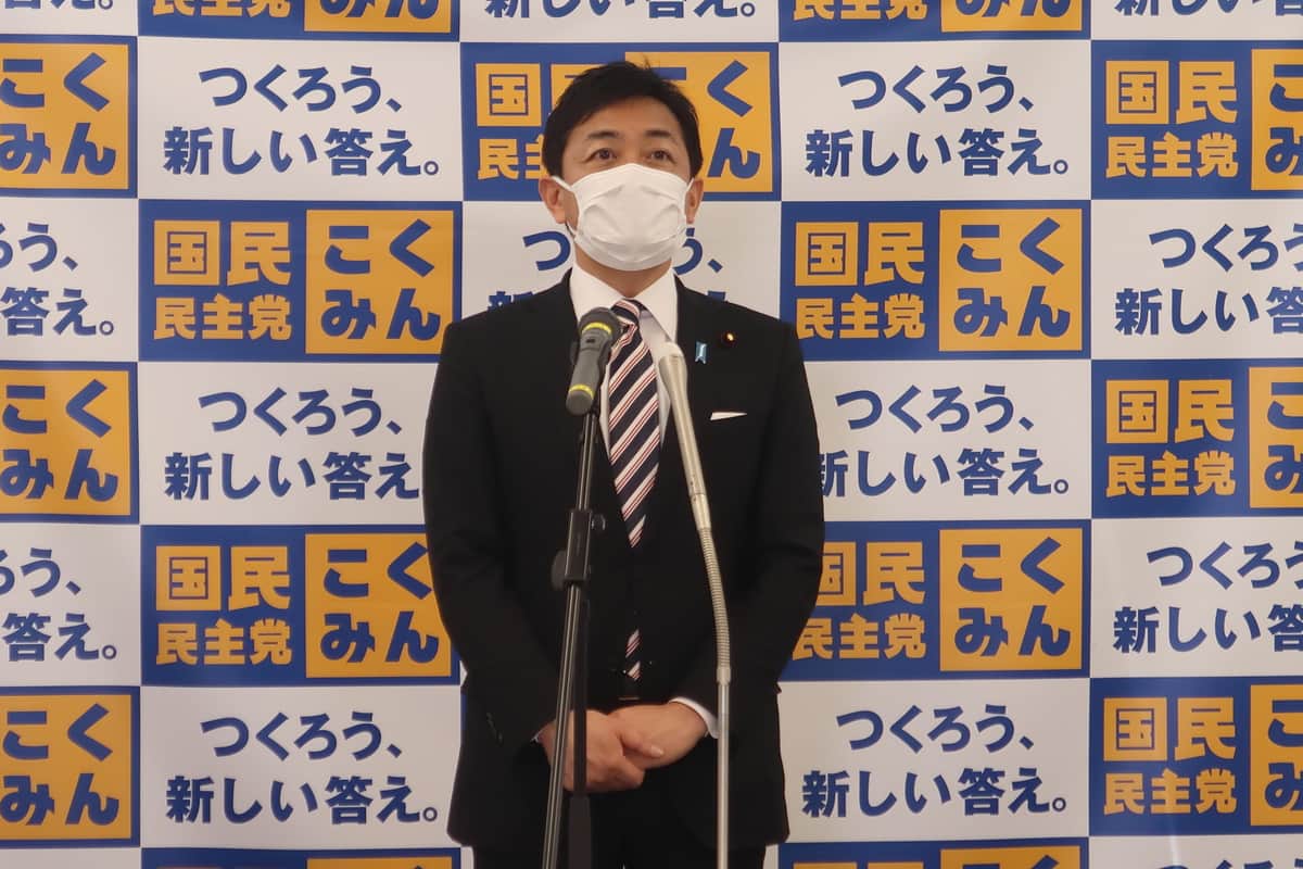 国民・玉木代表、今年の漢字は「安」その理由は？　批判された岸田首相の「進」にも言及