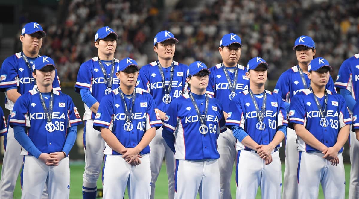 19年世界野球プレミア12韓国代表（写真：アフロ）