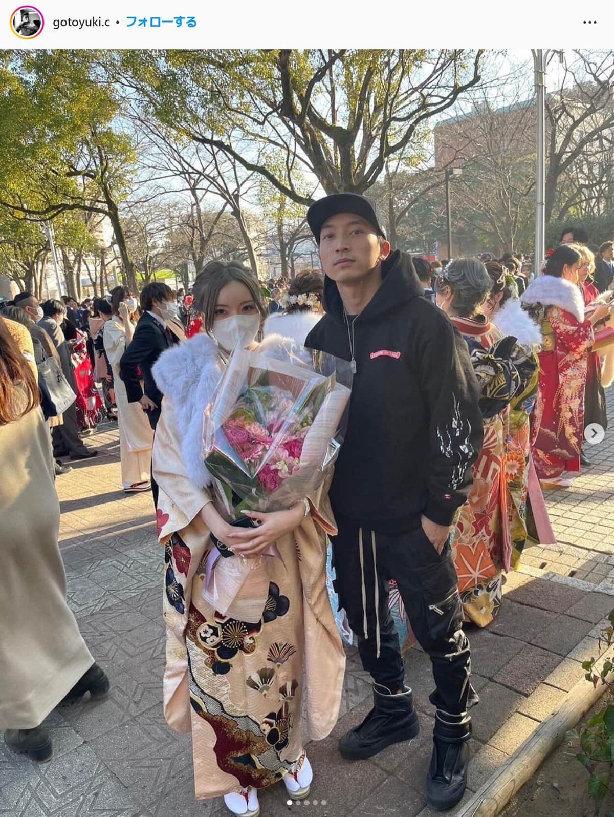 後藤祐樹さんのインスタグラム（gotoyuki.c）より