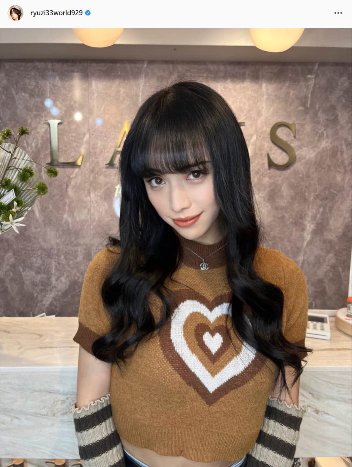 ryuchellさんのインスタグラム（ryuzi33world929）より