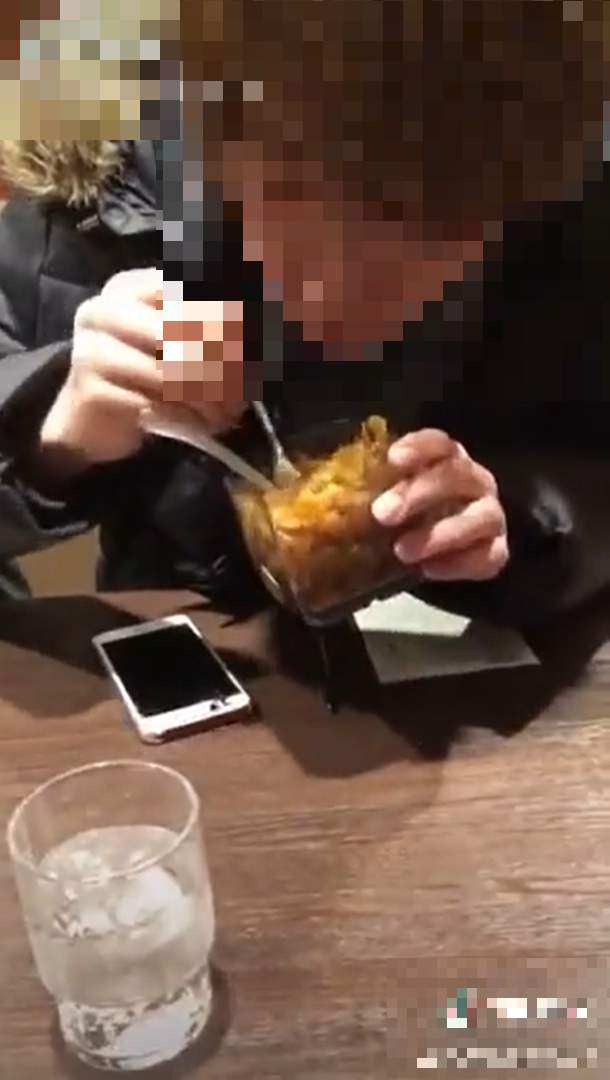 今回物議をかもしている動画（一部加工）