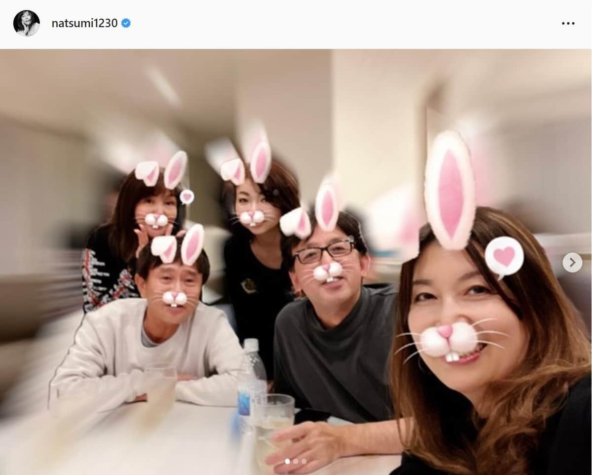 小川菜摘さんのインスタグラム（natsumi1230）1月1日投稿より
