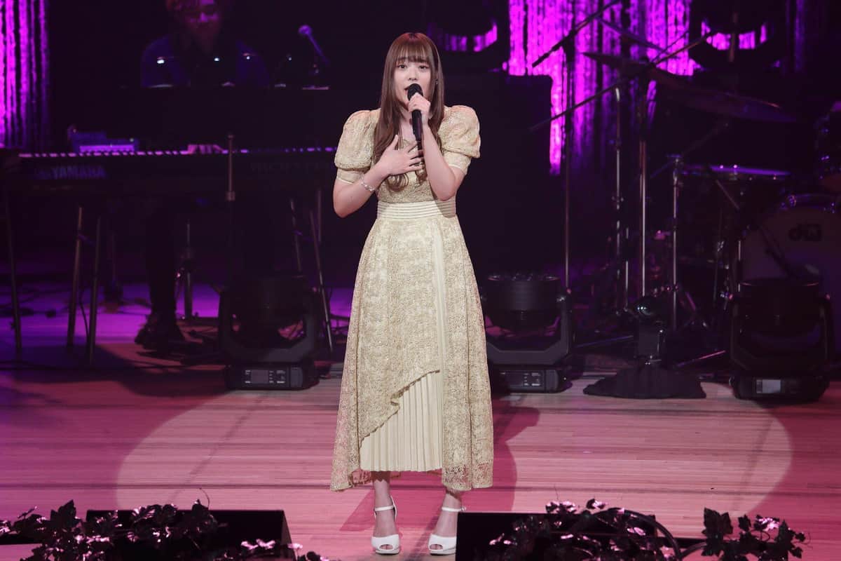 2位だったNMB48の李始燕 (イ・シヨン)さん。MISIAさんの「アイノカタチ」を披露した