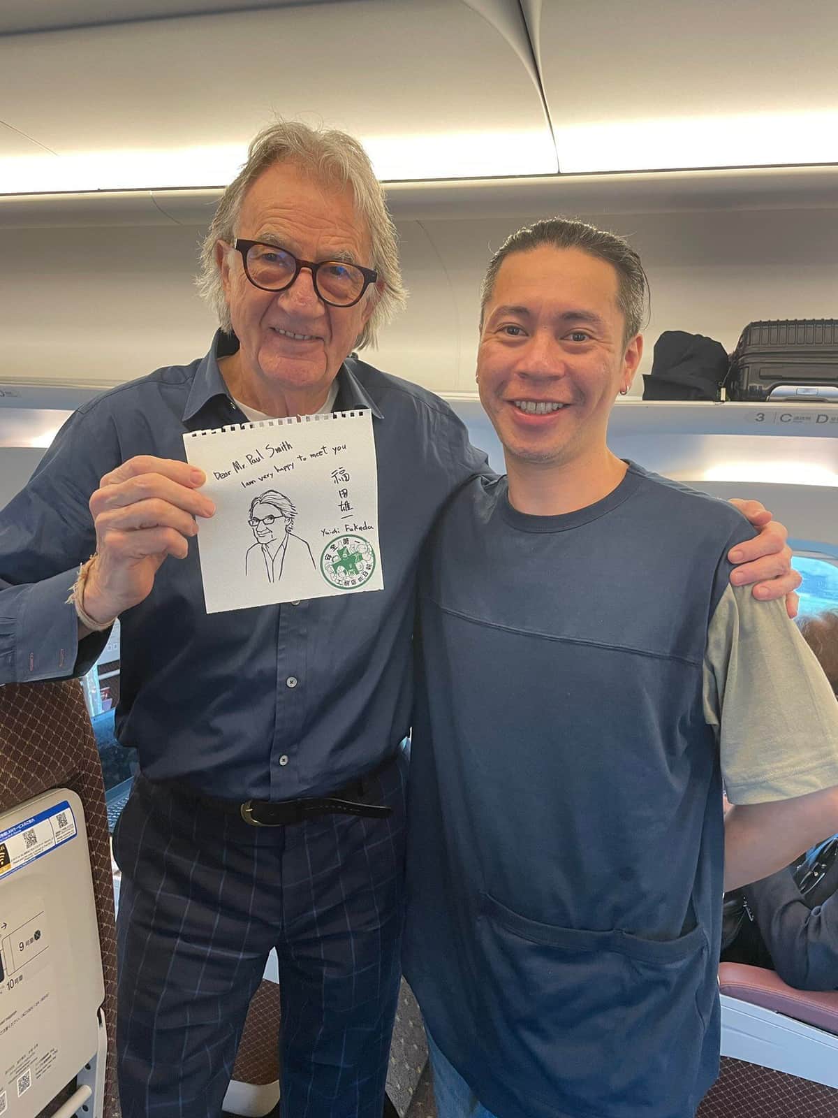 「漫画描いてたらポール・スミスさんと友達になった」　奇跡の出会い、まさかの展開...驚きの体験談