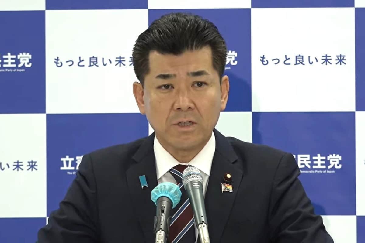 「うーん...」立憲・泉代表が一瞬絶句　「サル発言」小西洋之氏めぐる会見質問に「対応考えねば」