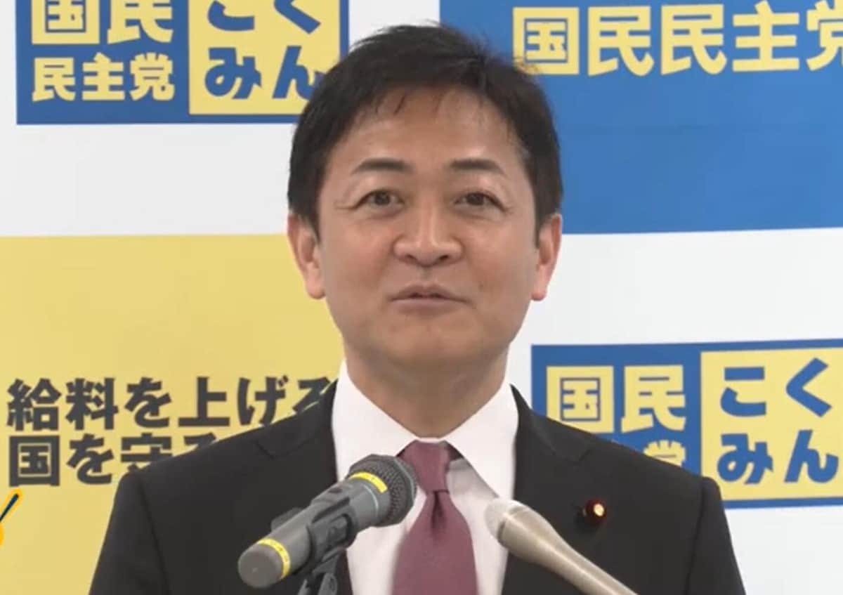 玉木氏、「サル発言」小西氏対応を立憲に求める　高市氏に「議員辞職すべきと仰ったわけなので」