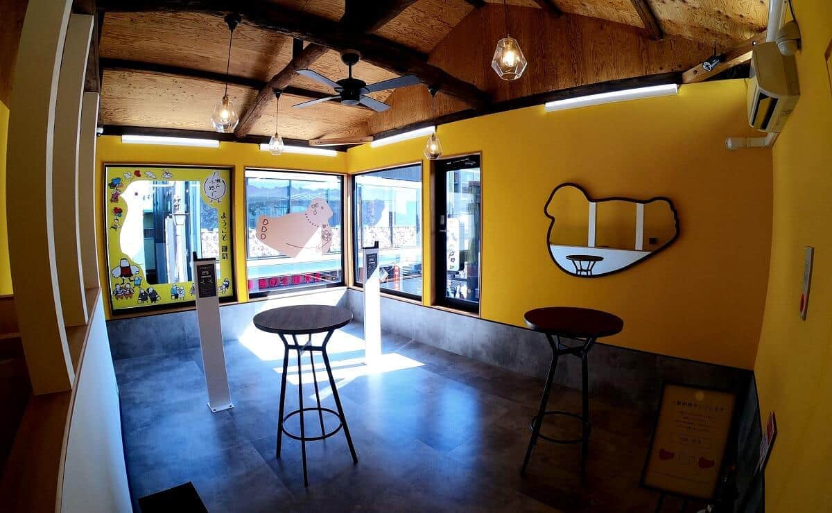 豊島屋 瀬戸小路のイートインスペース（PR TIMESより）