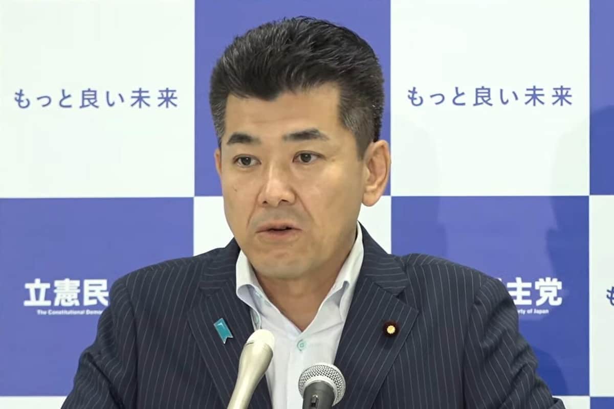 比例復活当選も離党届出した議員に「議席は返上していただかなければ」　立憲・泉代表が指摘