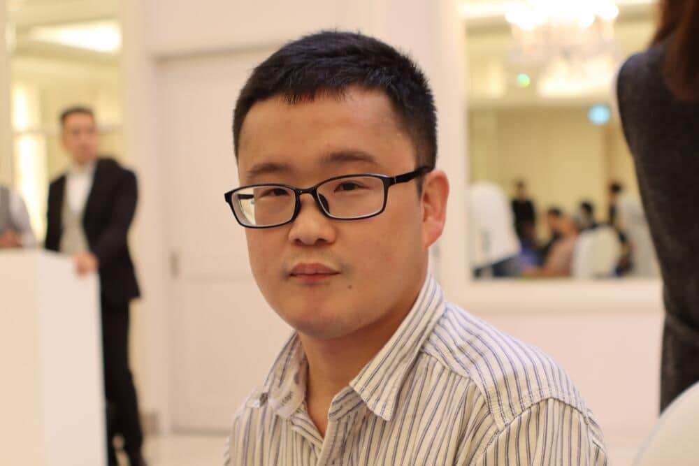 へずまりゅうさんの結婚披露宴に出席したsyamuさん（2023年7月6日撮影）