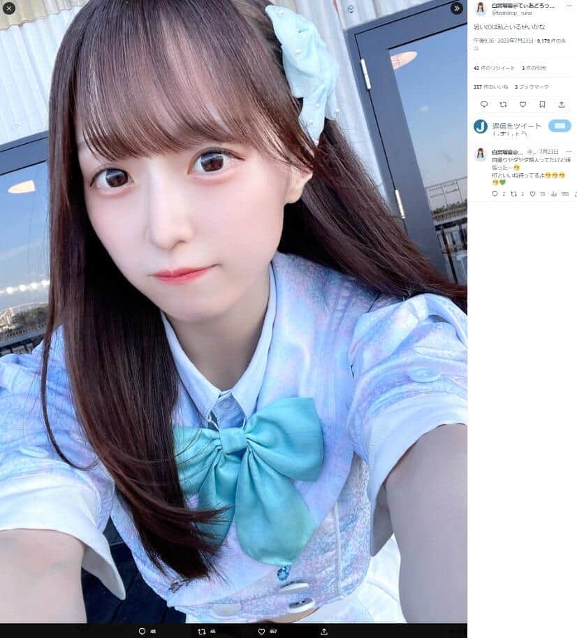 152cmアイドル「加工してません」　バキバキ腹筋にSNS衝撃「ギャップすごい」「かっこよすぎ」