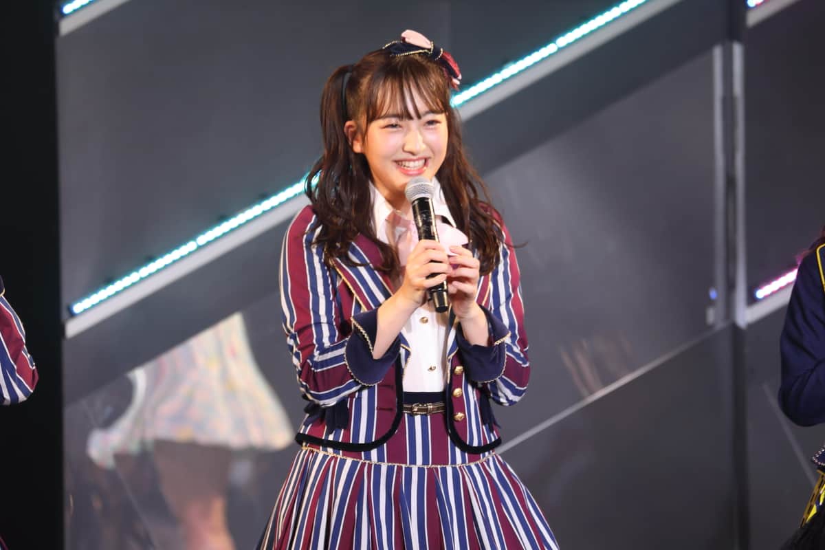 HKT48時代の田島芽瑠さん（2020年11月撮影）
