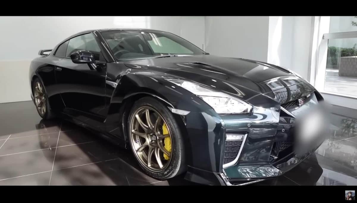 購入したGT-R。あま猫さんのYouTubeチャンネルより
