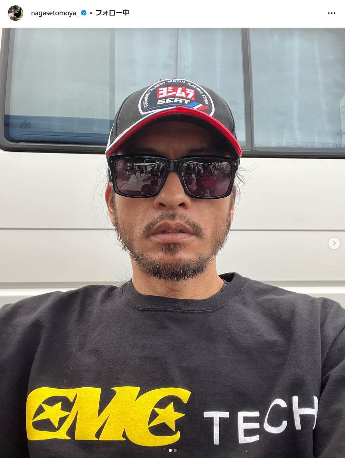 長瀬智也さんのインスタグラム（nagasetomoya_）より