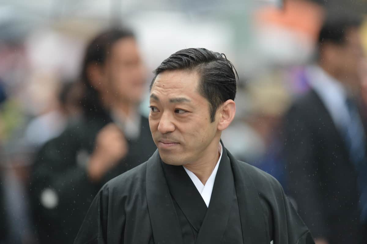 市川中車、「銭形警部」姿で新作歌舞伎に意気込み　「ルパン三世」とツーショットも