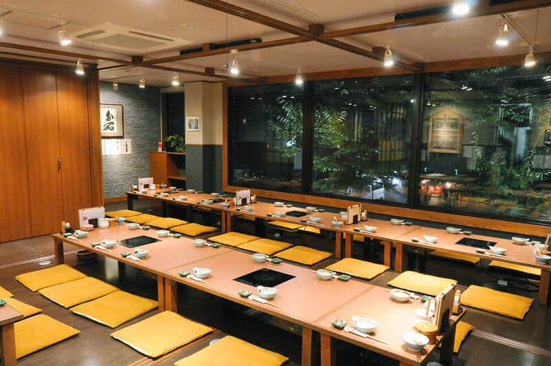 「大翔龍」の店内