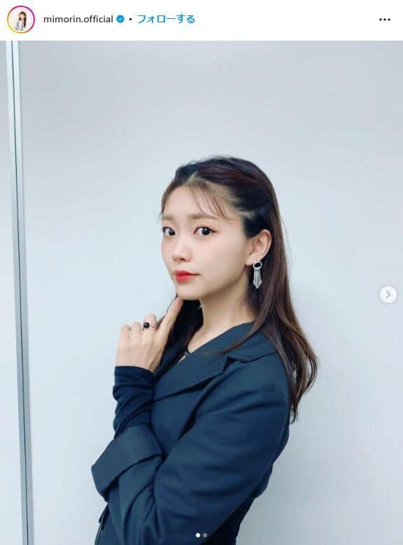 三森すずこさんのインスタグラム（＠mimorin.official）より