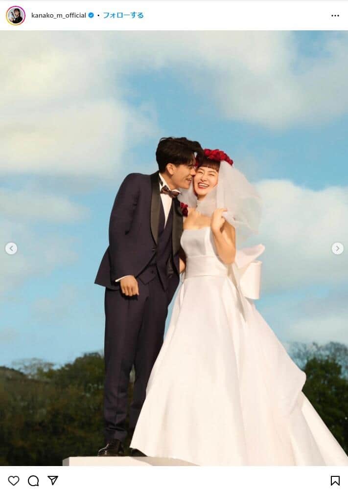 村上佳菜子さんのインスタグラム（＠kanako_m_official）より