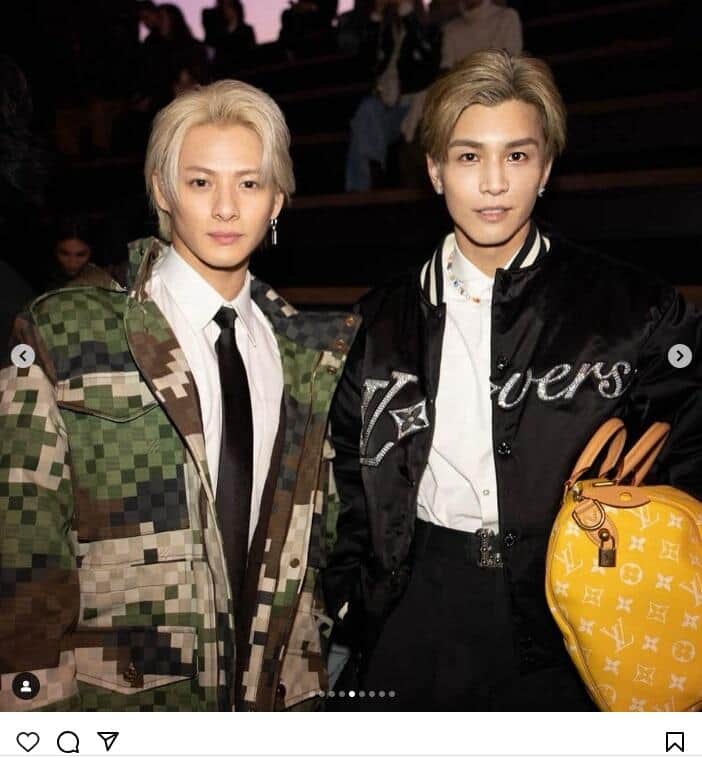 岩田剛典さんのインスタグラム（＠takanori_iwata_official）より