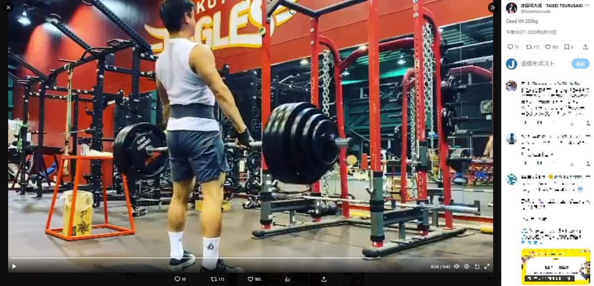 津留崎大成さんのX（＠taiseitsurusaki）より