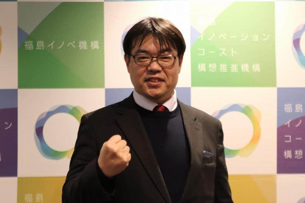 福島イノベ機構 事務局長　蘆田和也さん／「今回の発表会では、日本を盛り上げる元気な取組が進み、挑戦心をもった元気な人たちが、さらなる元気を生み出している――そんな事例をお伝えできてよかったです」