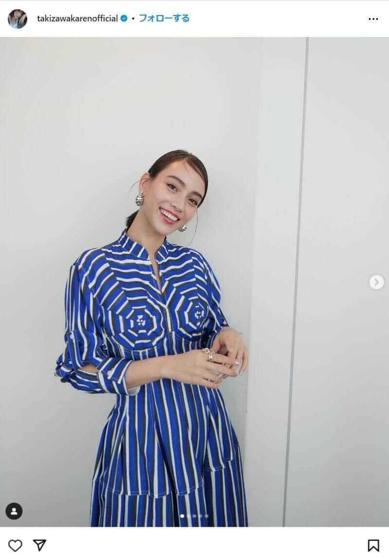 滝沢カレンさんのインスタグラム（@takizawakarenofficial）より